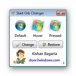 قم بتغيير مظهر الزر "ابدأ" باستخدام برنامج تابع لجهة أخرى في Windows 7