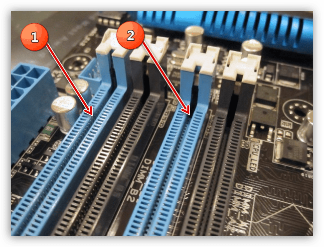 Инсталиране на нови модули памет за разрешаване на грешка 0x00000124 в Windows 7