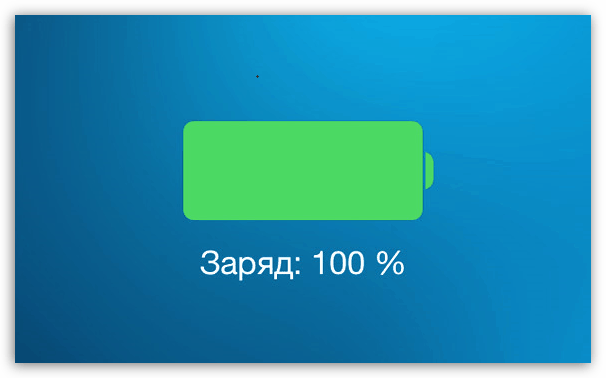 Напълно заредена iPhone