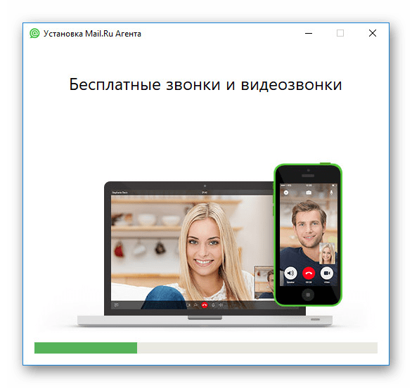 روند نصب Mail.ru Agent بر روی کامپیوتر