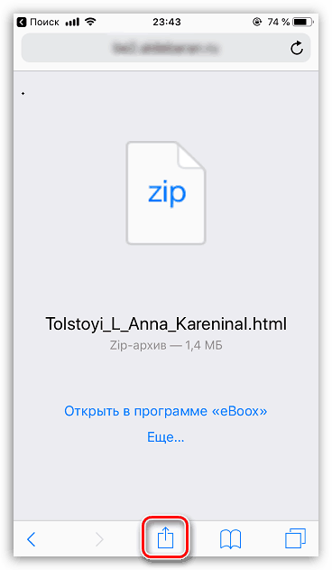 Importovať dokument z prehliadača do zariadenia iPhone