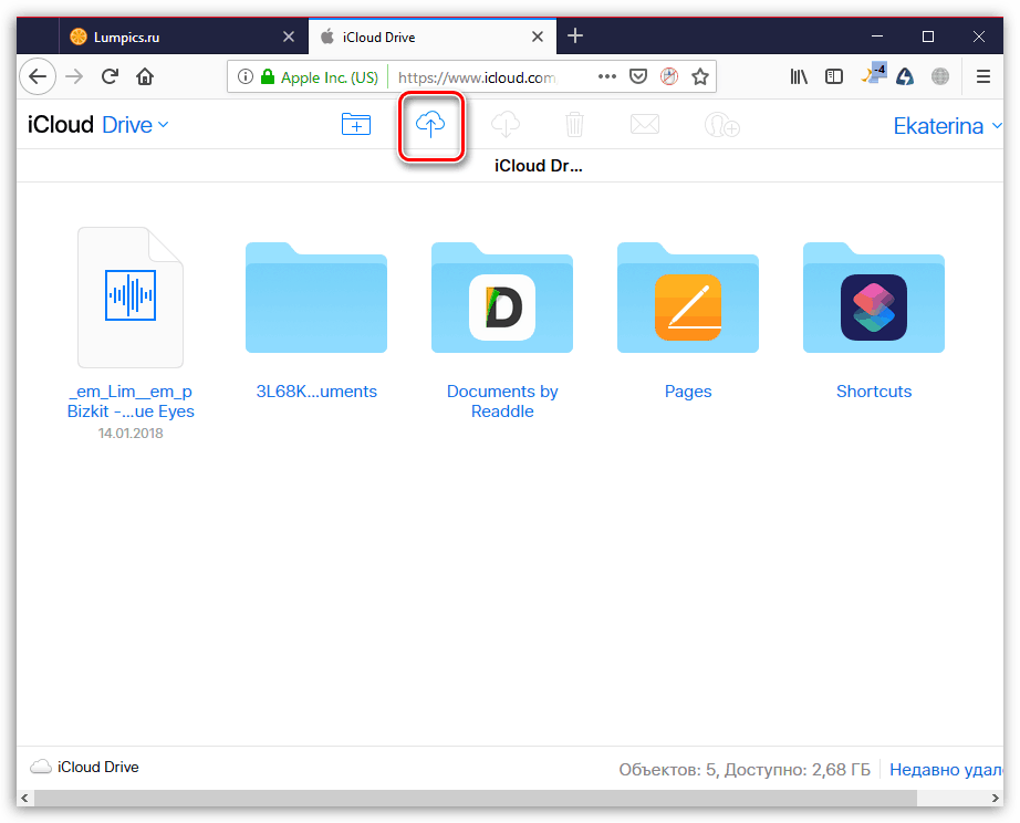 Stiahnite si nový dokument na webovej stránke iCloud