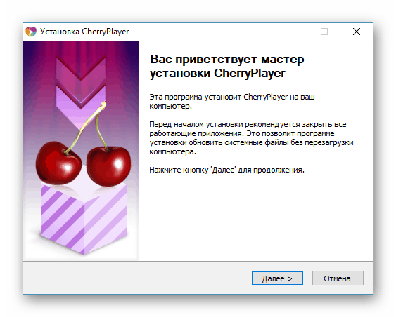 نصب پخش کننده CherryPlayer بر روی رایانه خود