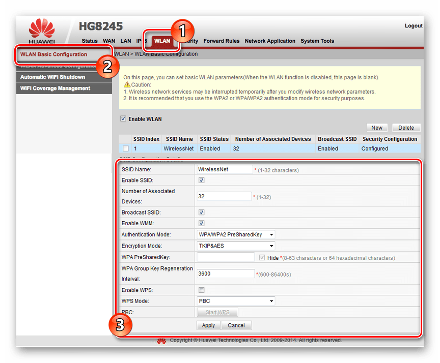 Proces konfiguracji sieci na routerze Huawei HG8245
