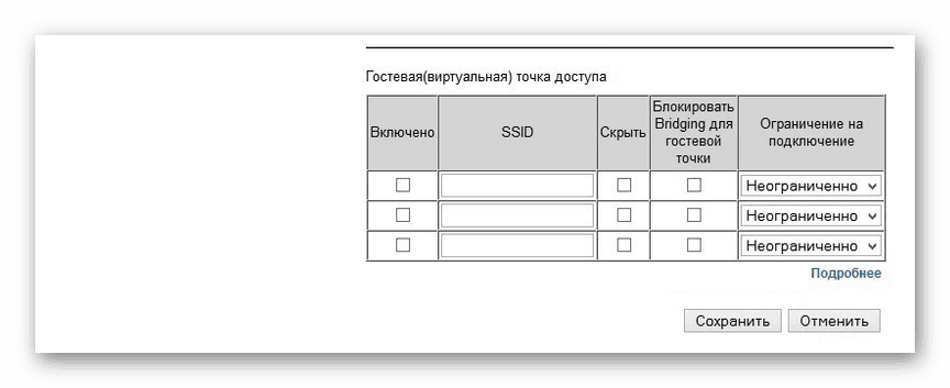 Ustawienia punktu dostępu w SERCOMM RV6688BCM