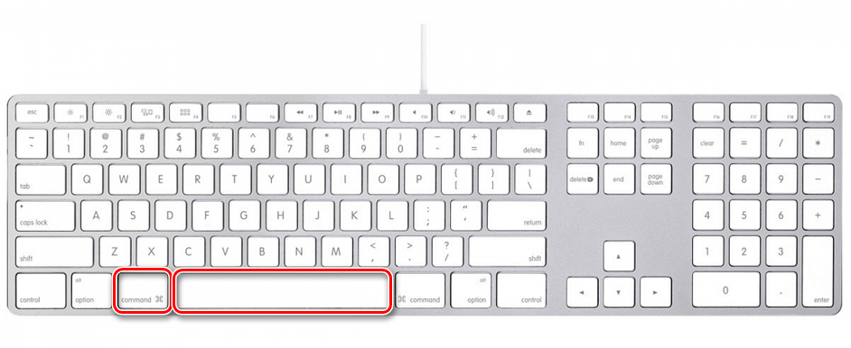 استدعاء بحث Spotlight باستخدام مفاتيح الاختصار على جهاز كمبيوتر مع نظام التشغيل macOS
