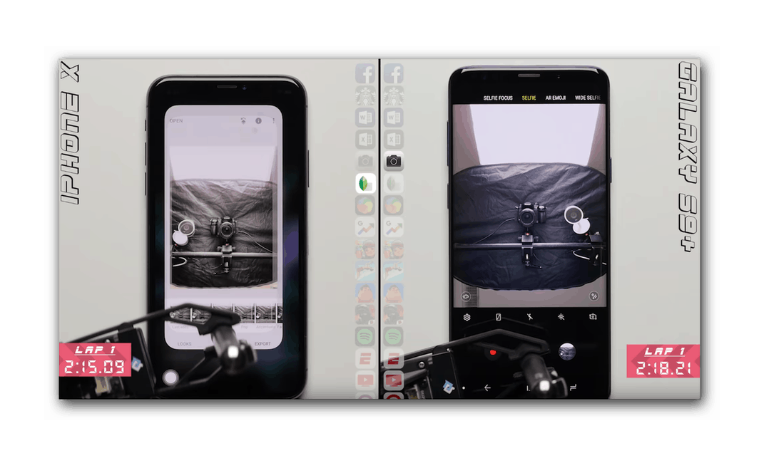 Резултатите от първия тест iOS 12 и Android 8