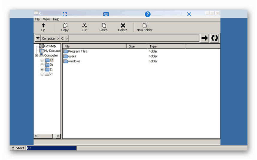 باستخدام ExaGear Windows Emulator على Android