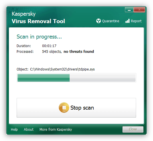 تنظيف جهاز الكمبيوتر الخاص بك من البرامج الضارة باستخدام أداة إزالة Kaspersky Virus