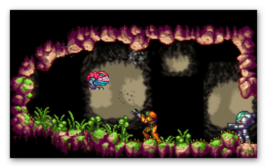 Primer odprte igre v RetroArch na Androidu