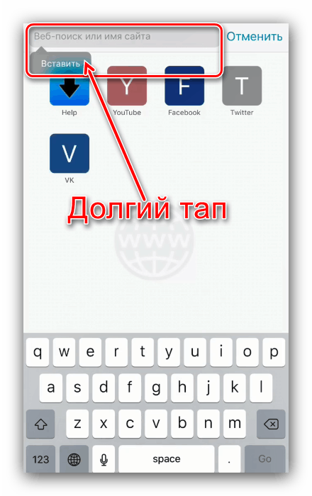 Поставете връзка към изображението в Офлайн, за да запазите GIF файлове от VK до iPhone
