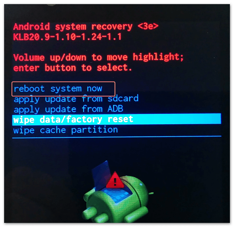 Ponastavitev nastavitev za Android z obnovitvijo