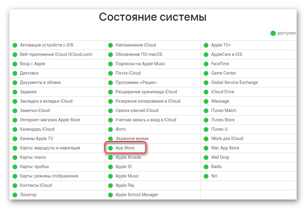 Sprawdzanie stanu systemu Apple i usług firmy