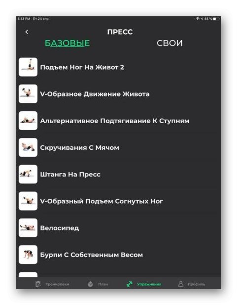 Коришћење апликације ПроФит за спорт