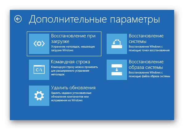 Pokročilé možnosti spustenia systému Windows 10 v režime inštalátora