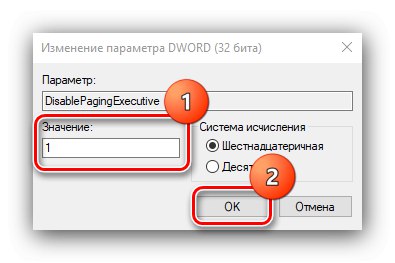Edytuj pierwszy parametr, aby skonfigurować pamięć RAM w systemie Windows 10