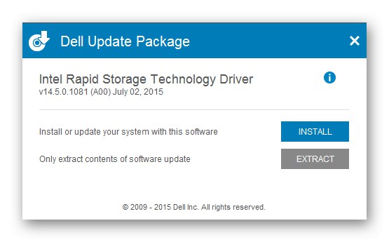 Стартиране на инсталирането на драйвери за DELL Vostro 15 3000 Series на официалния уебсайт