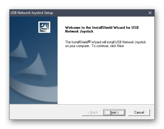 Uvítací okno pro instalaci ovladačů Dialog GP-A11