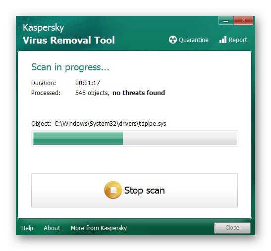 هنگام حل مشکل 0x8007232b هنگام فعال کردن ویندوز 10 ، رایانه خود را در مورد ویروس بررسی کنید