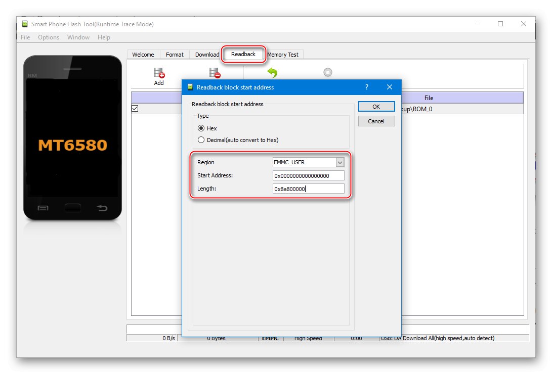 Úplné zálohovanie firmvéru Doogee X5 MAX pomocou nástroja SP Flash