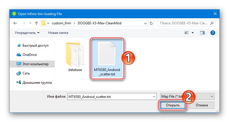 Doogee X5 MAX Infinix Flash Tool rozptyl súborov výber
