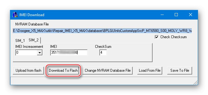 Doogee X5 MAX Maui Meta zapisuje IMEI do pamäte zariadenia