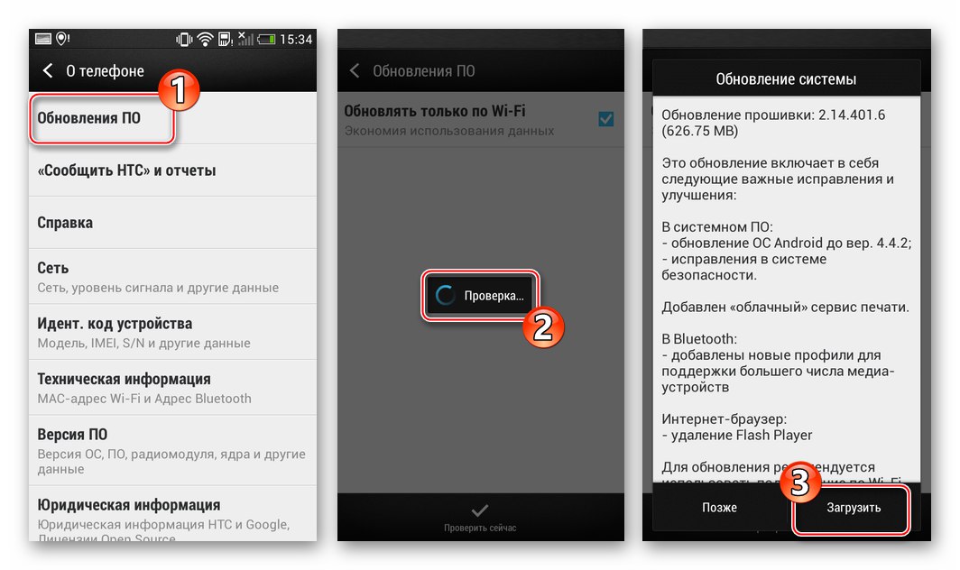 Официалната актуализация на фърмуера на HTC Desire 601 е възстановена чрез TWRP