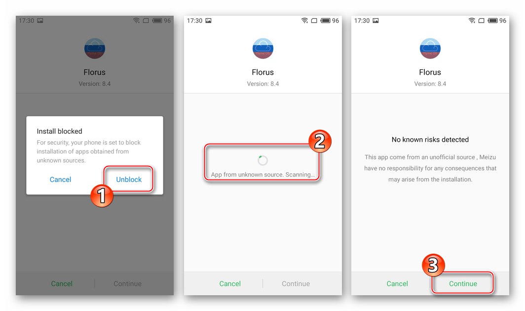 Meizu M3 Mini започне да инсталира Florus, за да преведе Flyme на руски