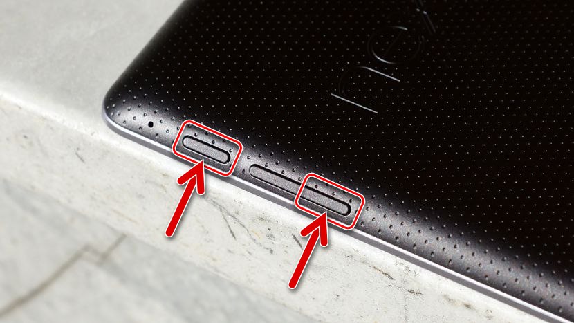 Klávesová skratka Google Nexus 7 3G (2012) na zadanie FASTBOOTU