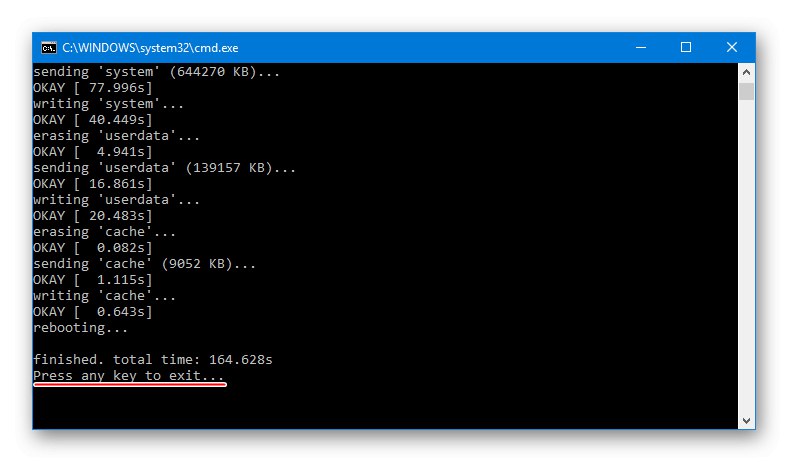Firmvér Google Nexus 7 3G (2012) pomocou skriptu Fastboot je dokončený
