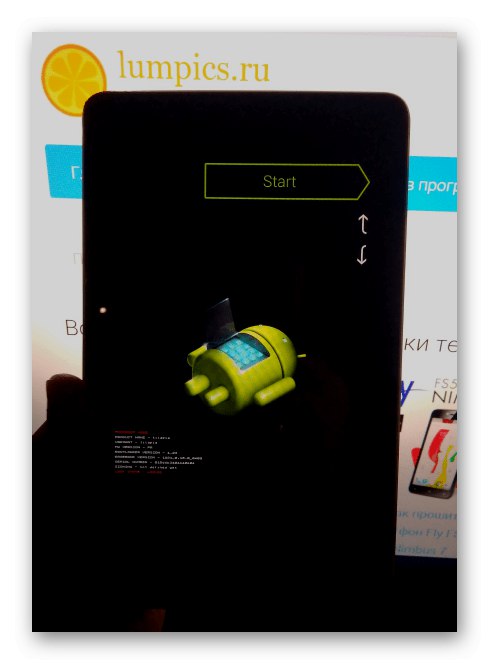 Firmvér Google Nexus 7 3G 2012 cez NRT - pripojenie v režime FASTBOOT