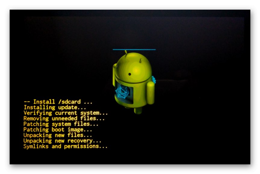 Процесът на инсталиране на фърмуера на Lenovo IdeaPad A7600 чрез фабрично възстановяване