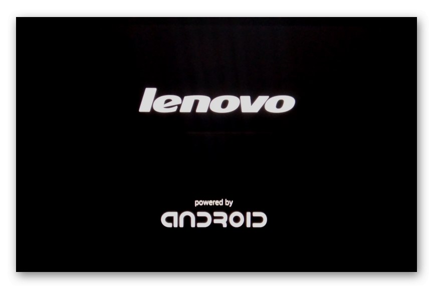 Lenovo IdeaPad A7600 първо дълго стартиране след фърмуер чрез възстановяване