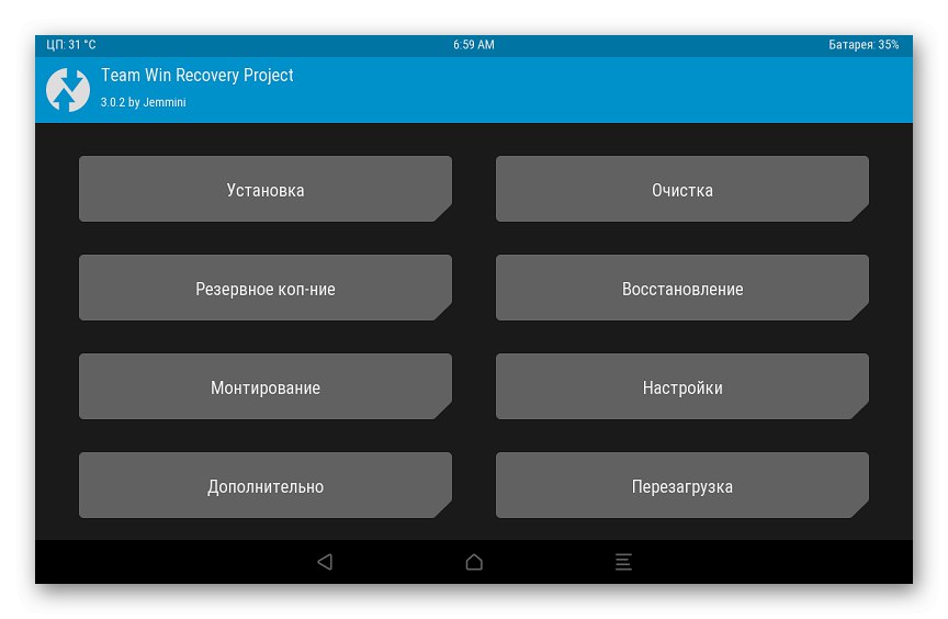 Lenovo IdeaPad A7600 TWRP за инсталиране на потребителски фърмуер