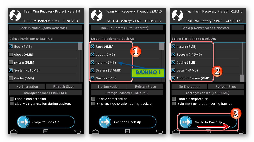 Fly IQ445 odabir particija spremljenih u sigurnosnu kopiju putem TeamWinRecovery (TWRP)