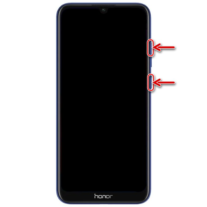Huawei Honor 8A Как да влезете в възстановяването на смартфон