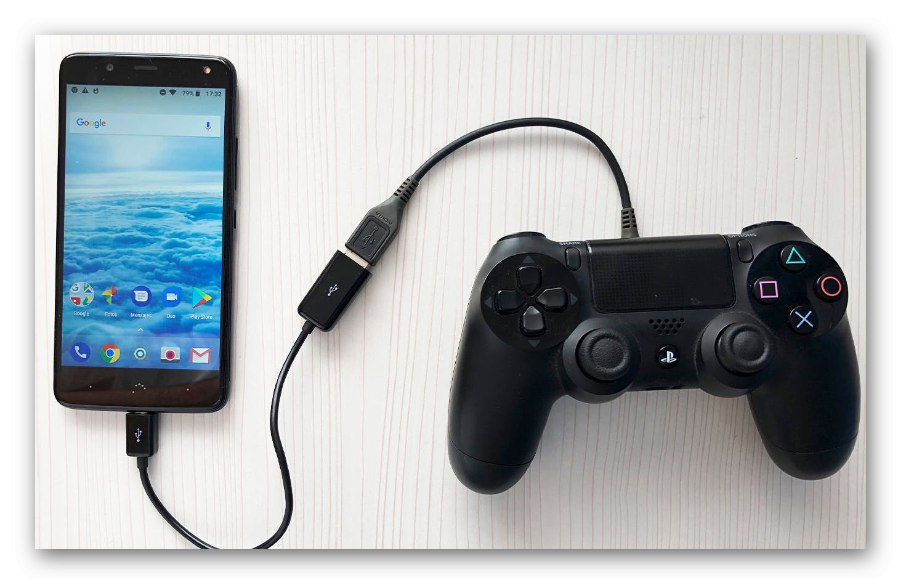 Dualshock 4 Android OTG povezava