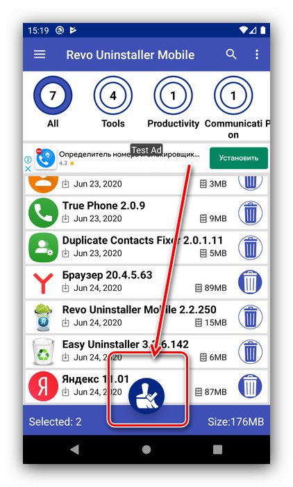 Започнете да деинсталирате Alice от телефона си с Android, като използвате приложението Revo Uninstaller Mobile