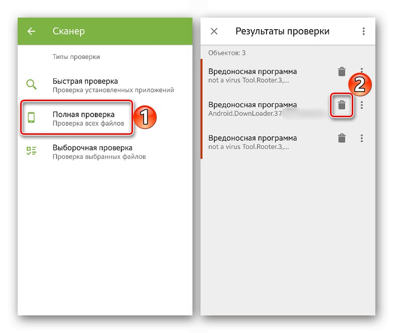 Odstranjevanje Android.Downloader.3737 z uporabo Dr.Web