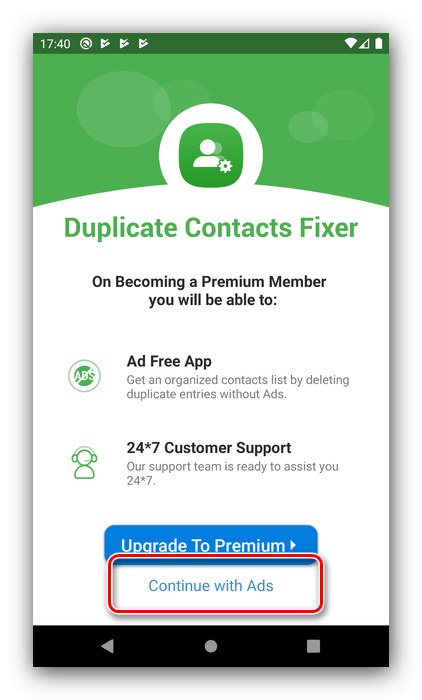 Začnite z aplikacijo Fixer Duplicate Contacts za odstranjevanje podvojenih stikov v Androidu