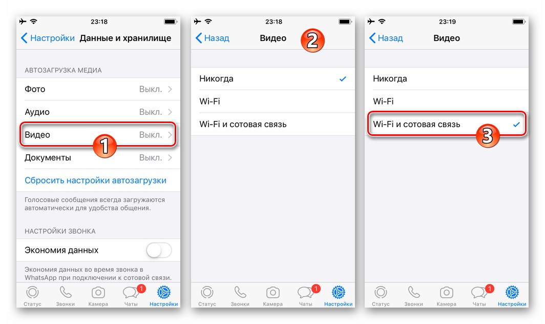 WhatsApp за iPhone активира автоматичното изтегляне на видео от месинджъра
