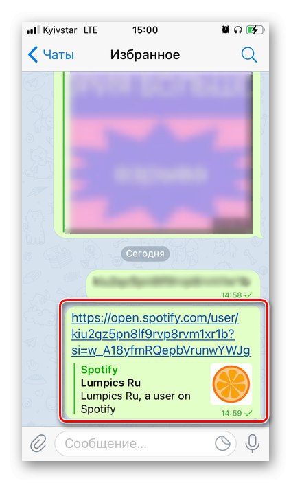 Śledź link do profilu znajomego w aplikacji mobilnej Spotify
