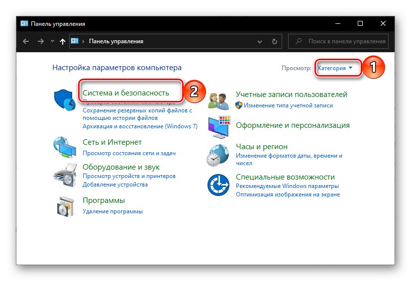 Przejdź do System i zabezpieczenia w Panelu sterowania systemu Windows 10