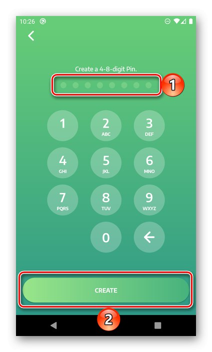Nastavení metody zámku v aplikaci AppLock v systému Android