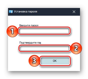 Wprowadzenie hasła w celu ochrony dysku wirtualnego zawierającego plik Worda w Wise Folder Hider