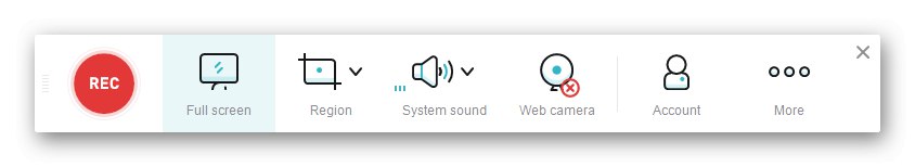 Заснемете контролния панел чрез онлайн услугата Apowersoft