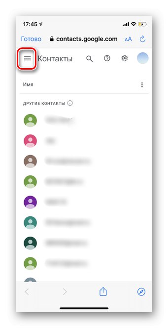 Dotik v treh vrsticah za obnovitev Googlovih stikov v mobilni različici iOS