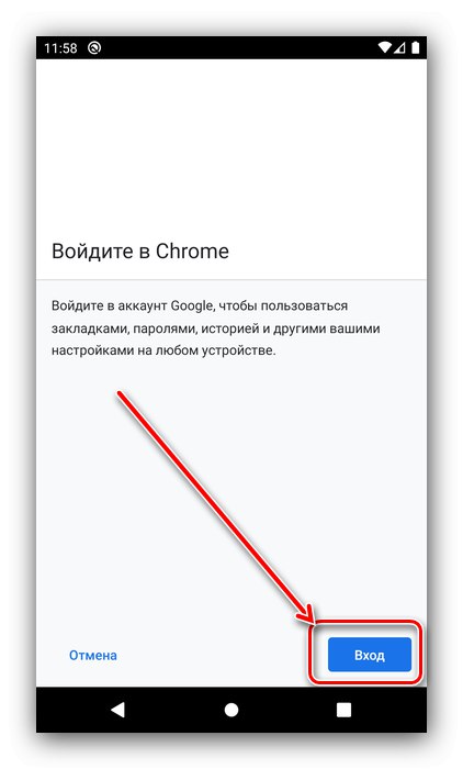 Kontynuuj logowanie do Google Chrome, aby przywrócić historię przez synchronizację