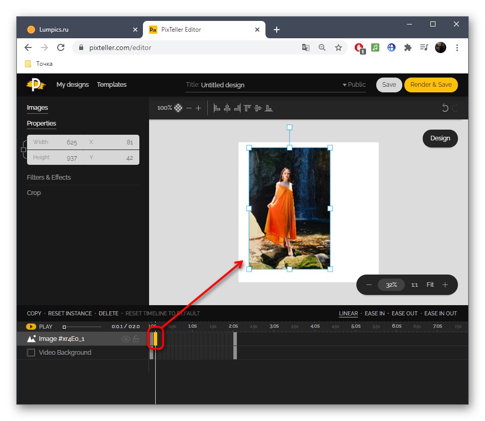 Animácia obrázka pomocou online služby PixTeller
