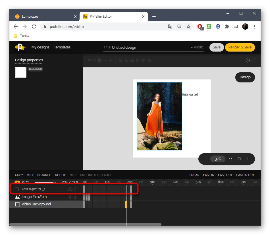 Práca s vrstvami pri animácii obrázka v online službe PixTeller